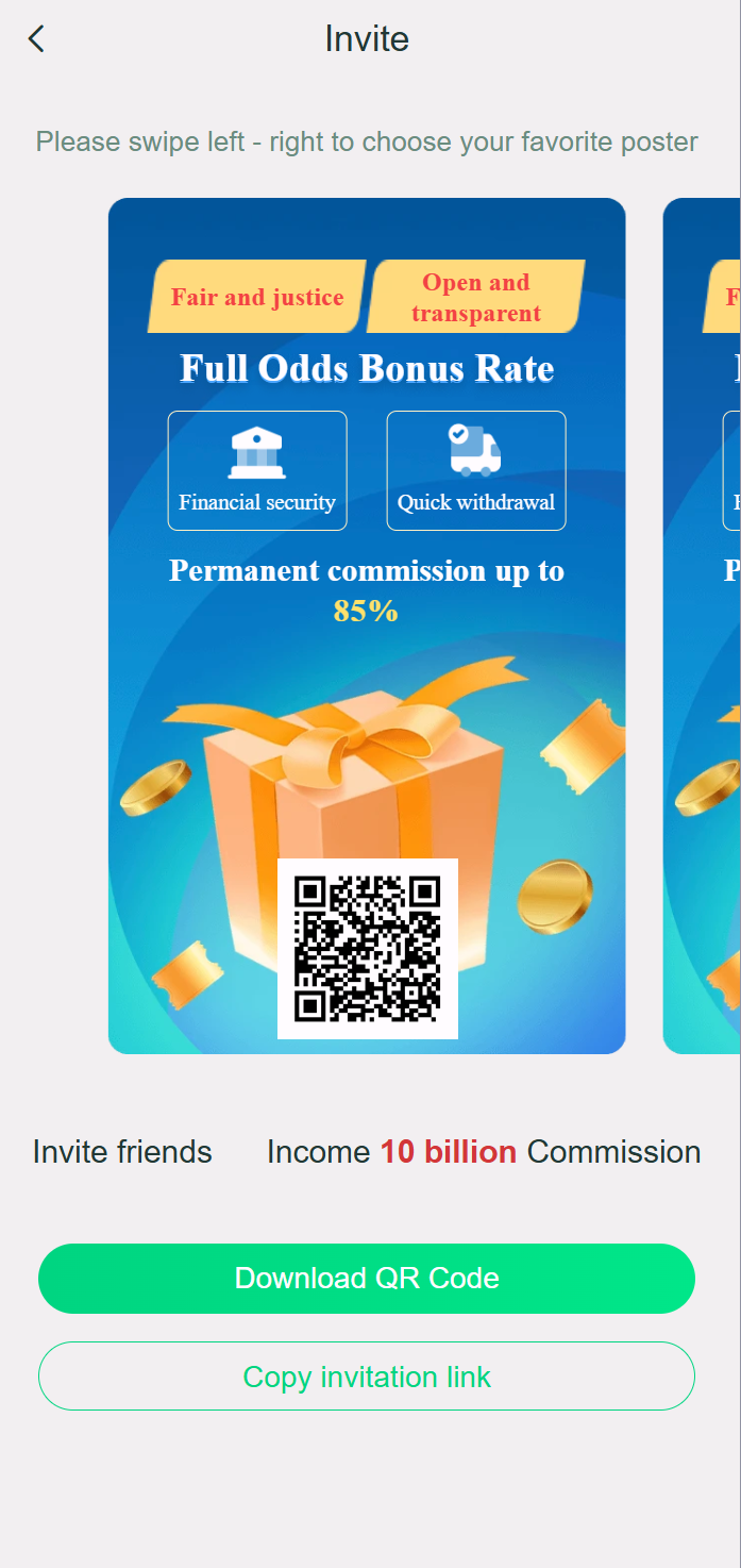 YaarWin referral program — 85% commission